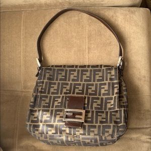 Fendi Zucca Shoulder Bag